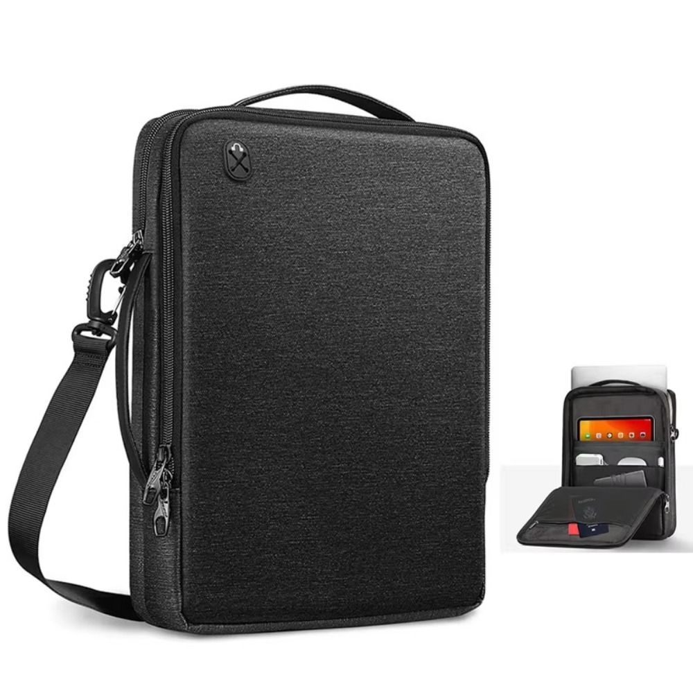 Laptop Accessories Travel Case - Tas Bahu Laptop 13.3-15.4 Inci Baru