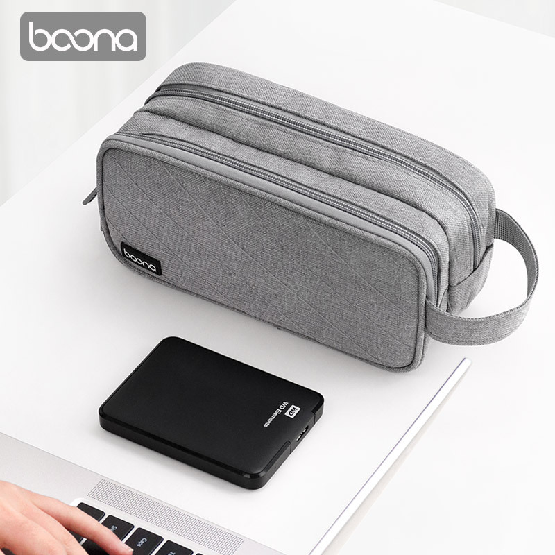 Laptop Electronics Accessories - Tas penyimpanan pengisi daya kabel Laptop