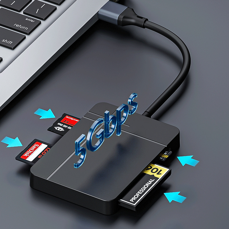 Laptop Accessories All In One - UTHAI TF14 Aksesori Laptop SD4.0TF4.0 Kartu