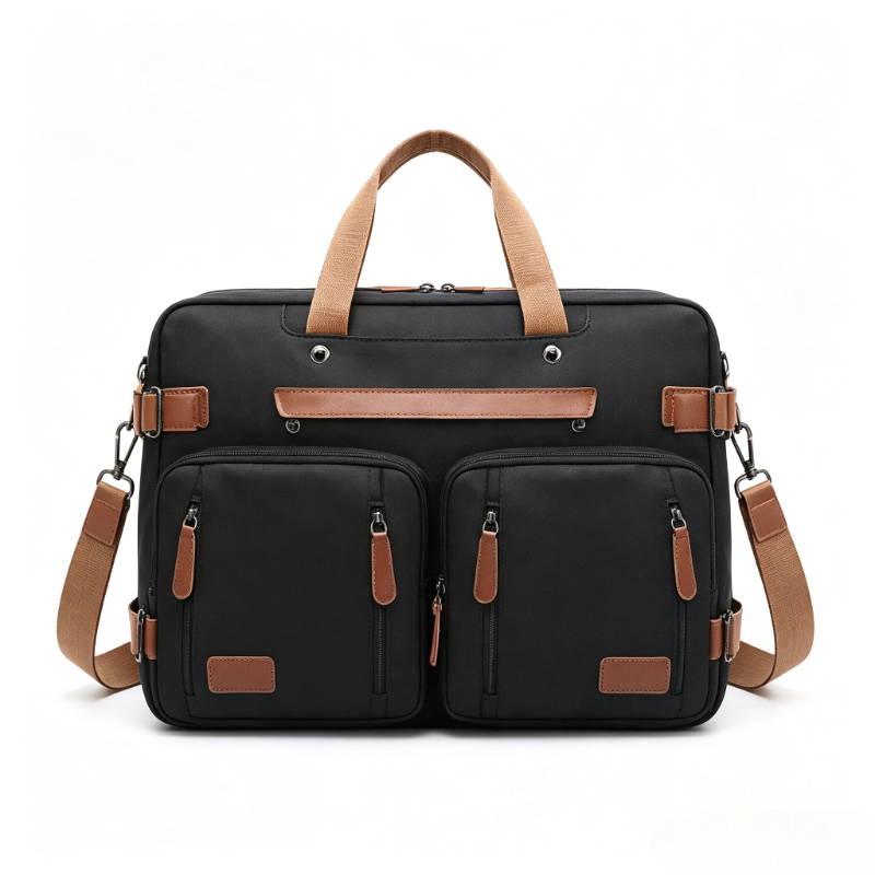 Laptop Accessories Travel Case - Tas Ransel Laptop Konvertibel 3-in-1 15.6