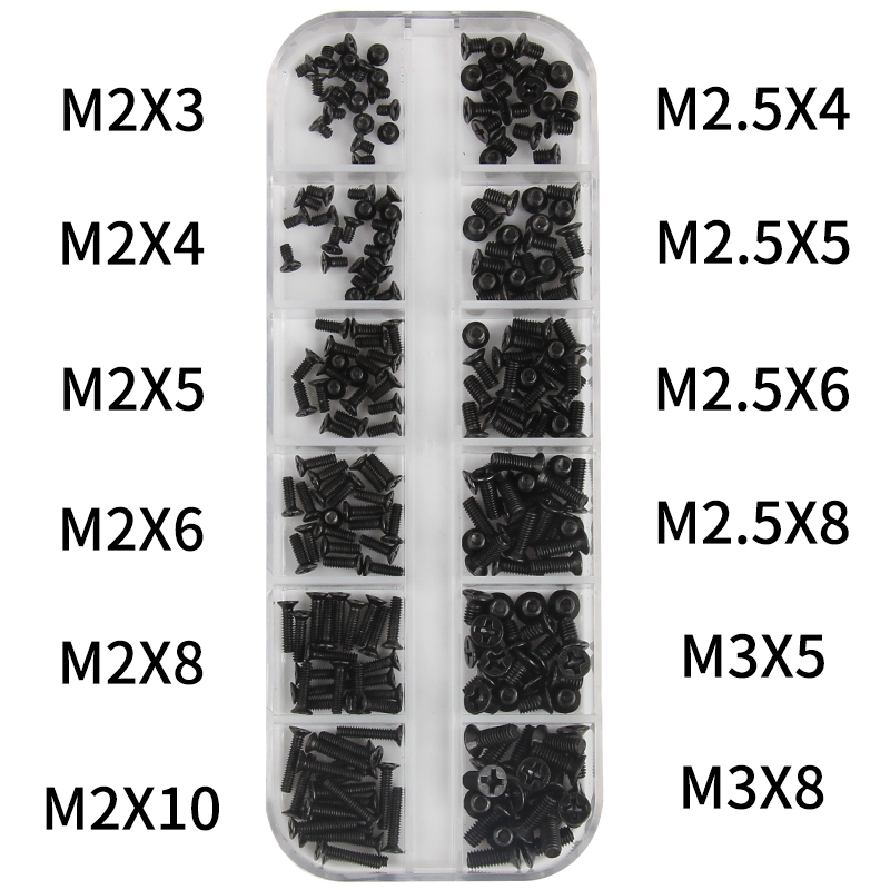 Laptop Electronics Accessories - 240 Buah M2 M2.5 M3 Set