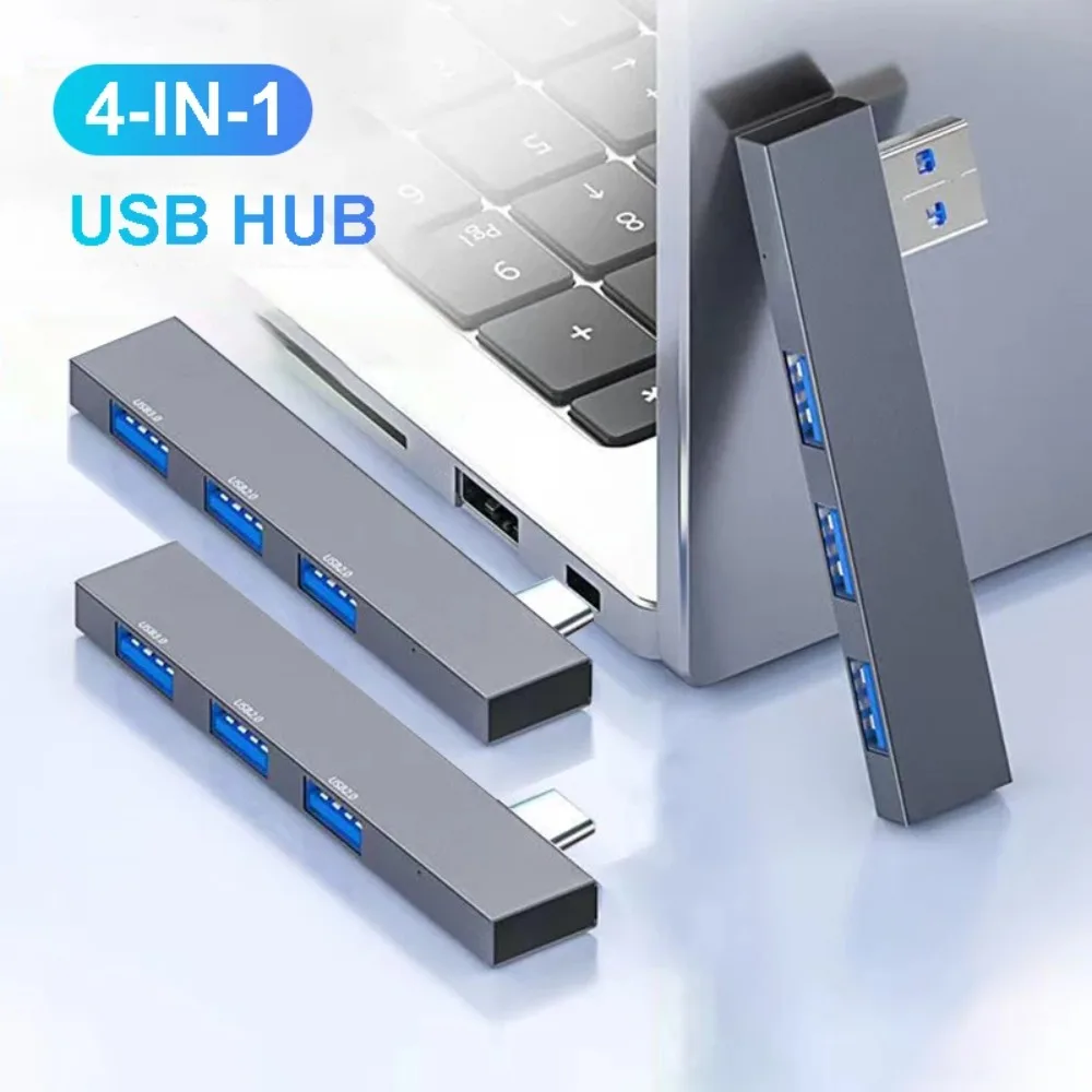 Laptop Accessories Hub - Adaptor OTG Multi USB Splitter USB