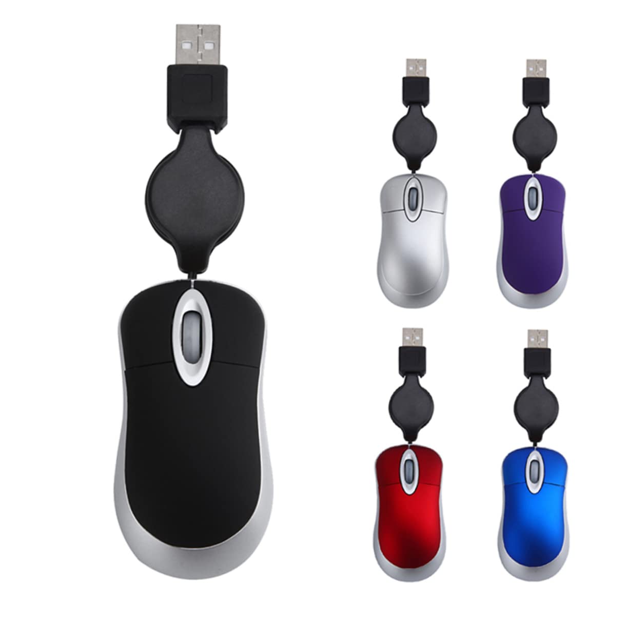 Laptop Electronics Accessories - Mouse Optik Mini Portabel Kabel USB