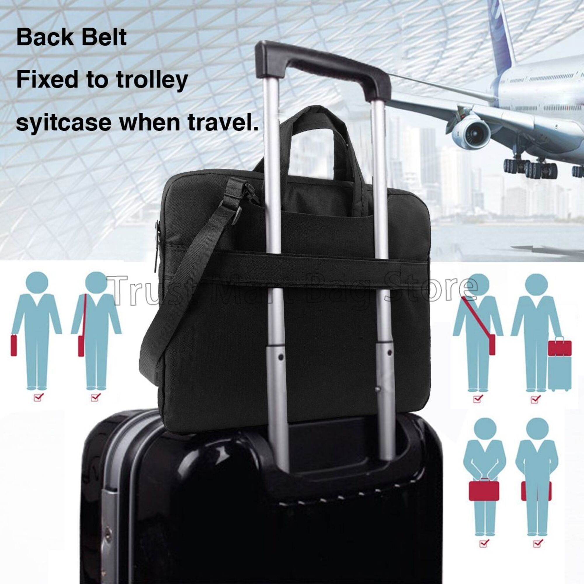 Tas pembawa Laptop gambar Dach - Laptop Accessories Travel Case ulasan dan harga