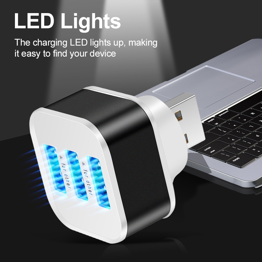 Adaptor Slot USB 3 Port, Adapt - Laptop Electronics Accessories ulasan dan harga