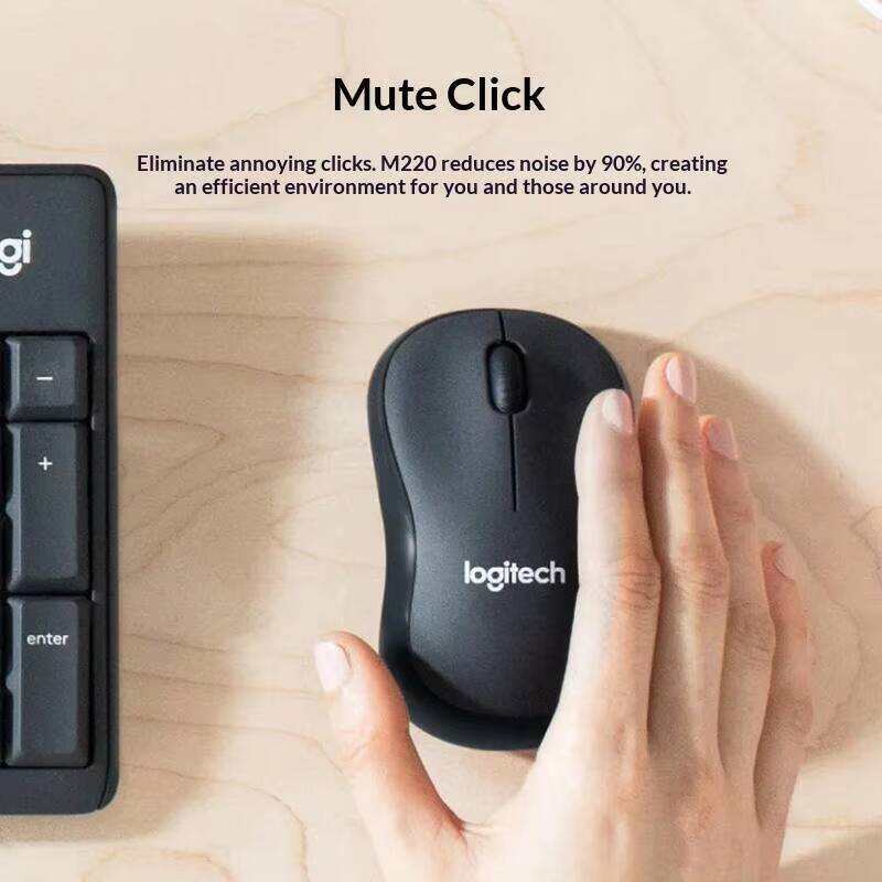 Mouse Nirkabel Logitech M220 O - Laptop Electronics Accessories ulasan dan harga