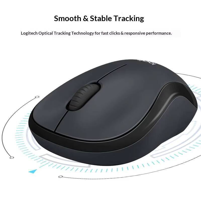 Mouse Nirkabel Logitech M220 O - Laptop Electronics Accessories ulasan dan harga