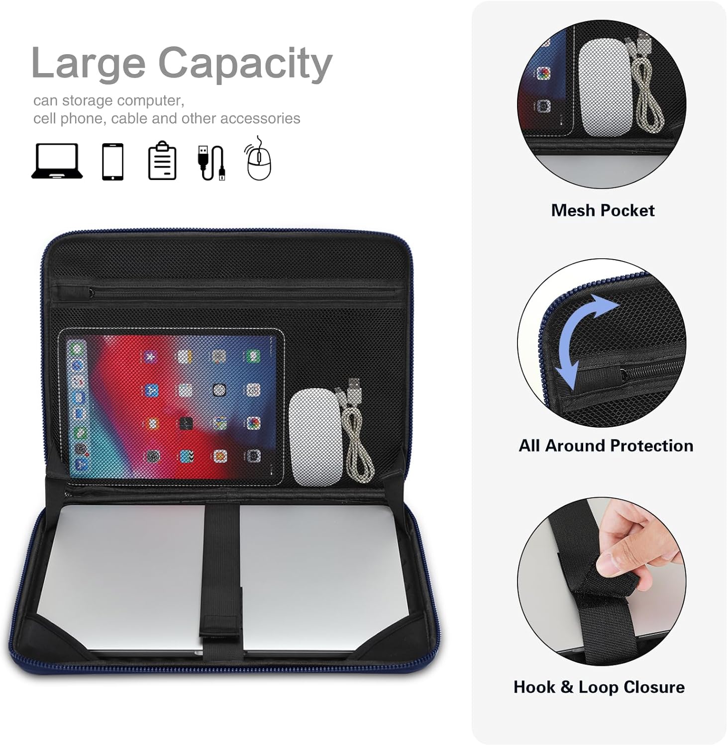 Tas Tangan Lengan Laptop 13 14 - Laptop Accessories Travel Case ulasan dan harga