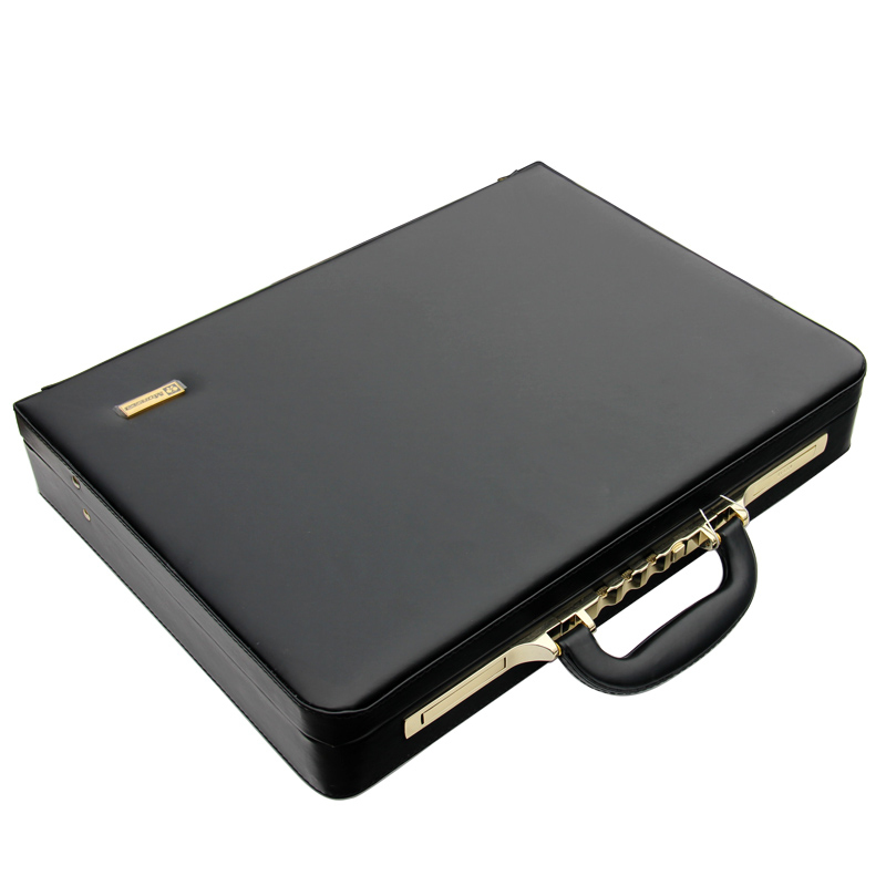 Luxury PU Kulit Rolling Luggag - Laptop Accessories Travel Case ulasan dan harga