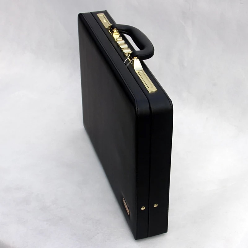 Luxury PU Kulit Rolling Luggag - Laptop Accessories Travel Case ulasan dan harga