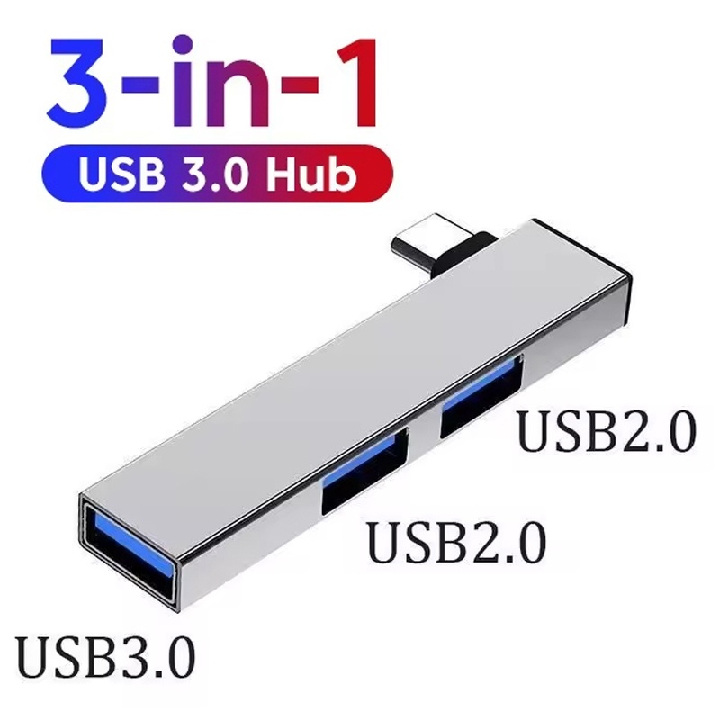 3 In 1 USB 3.0 HUB 3 Port Mult - Laptop Accessories Hub ulasan dan harga