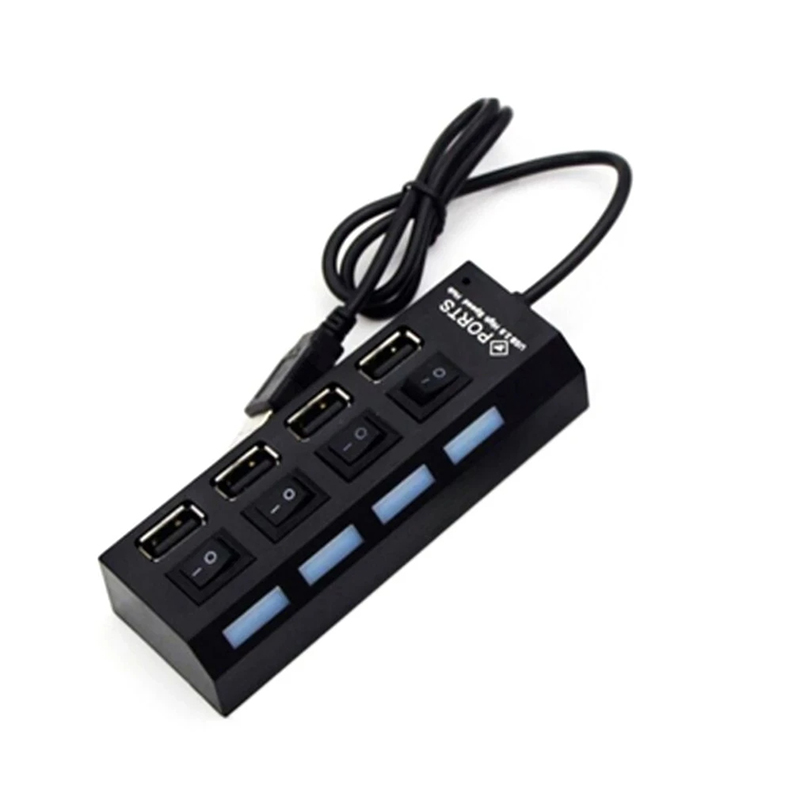 Splitter Ekstensi Hub USB 2.0  - Laptop Accessories Hub ulasan dan harga