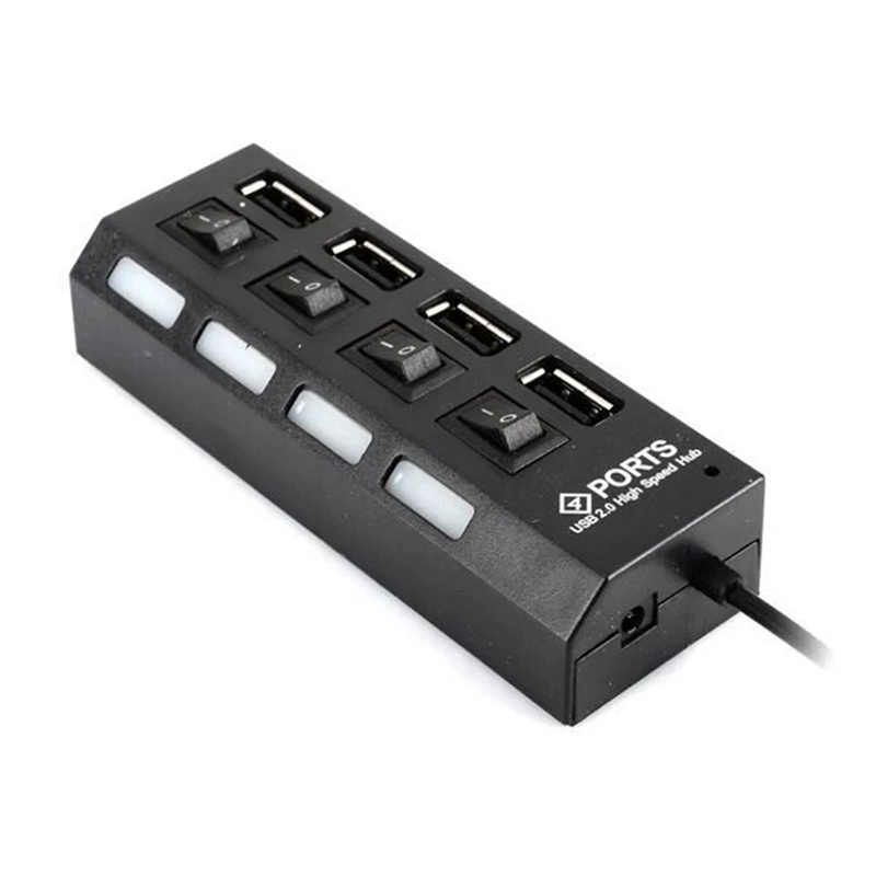 Splitter Ekstensi Hub USB 2.0  - Laptop Accessories Hub ulasan dan harga