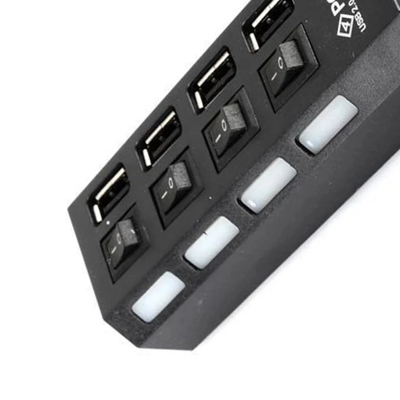 Splitter Ekstensi Hub USB 2.0  - Laptop Accessories Hub ulasan dan harga