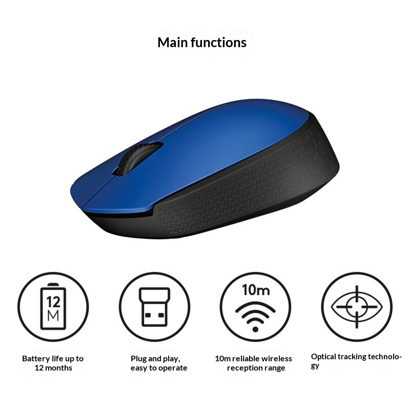 Logitech M170 Soft Business Mo - Laptop Electronics Accessories ulasan dan harga
