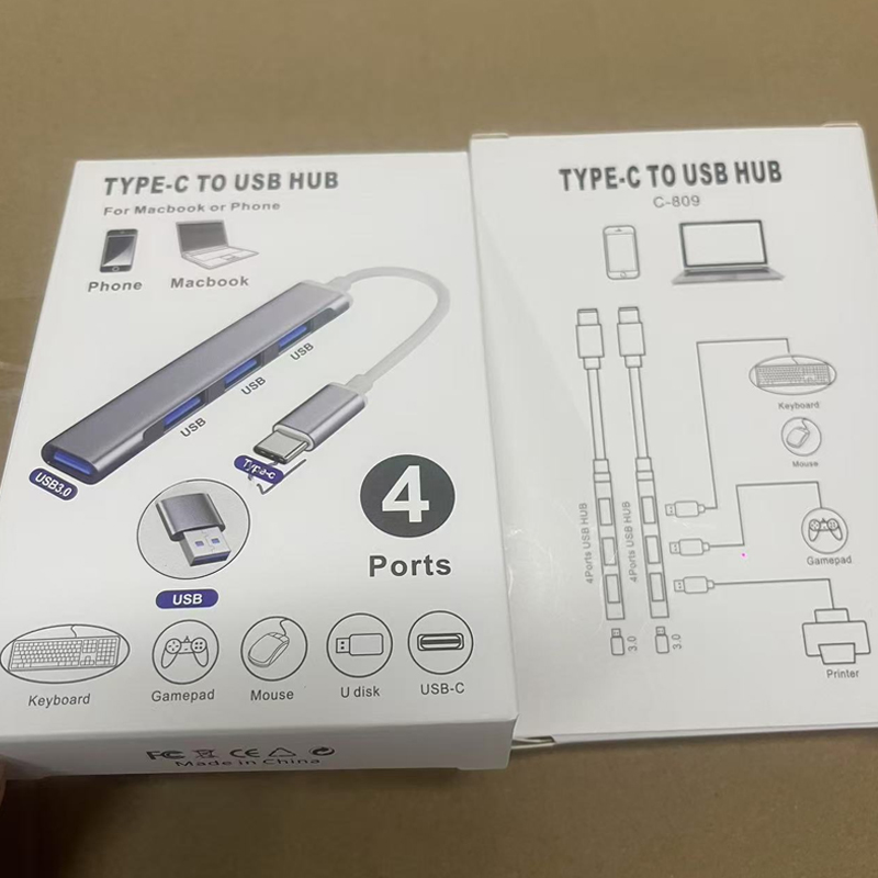 4 In 1 Aluminium Multi Splitte - Laptop Accessories Hub ulasan dan harga