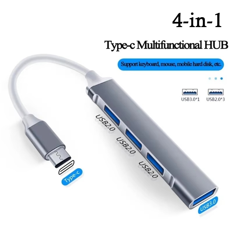 4 Port Multi Splitter USB 3.0  - Laptop Accessories Hub ulasan dan harga