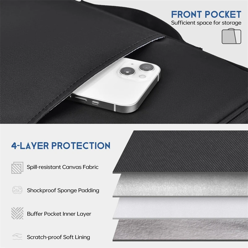 Tas Laptop Anti Air Anti Gunca - Laptop Accessories Travel Case ulasan dan harga