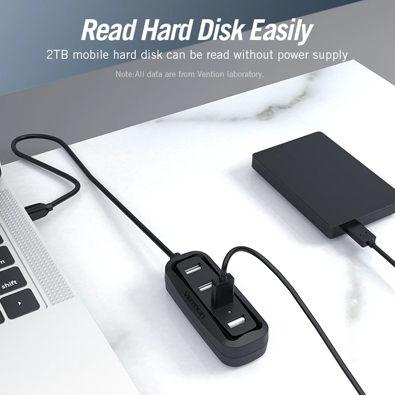 Vention USB 2.0 HUB 4 Port, de - Laptop Electronics Accessories ulasan dan harga
