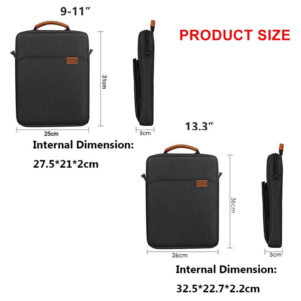 Casing Lengan Tablet 9/11/13.3 - Laptop Accessories Travel Case ulasan dan harga