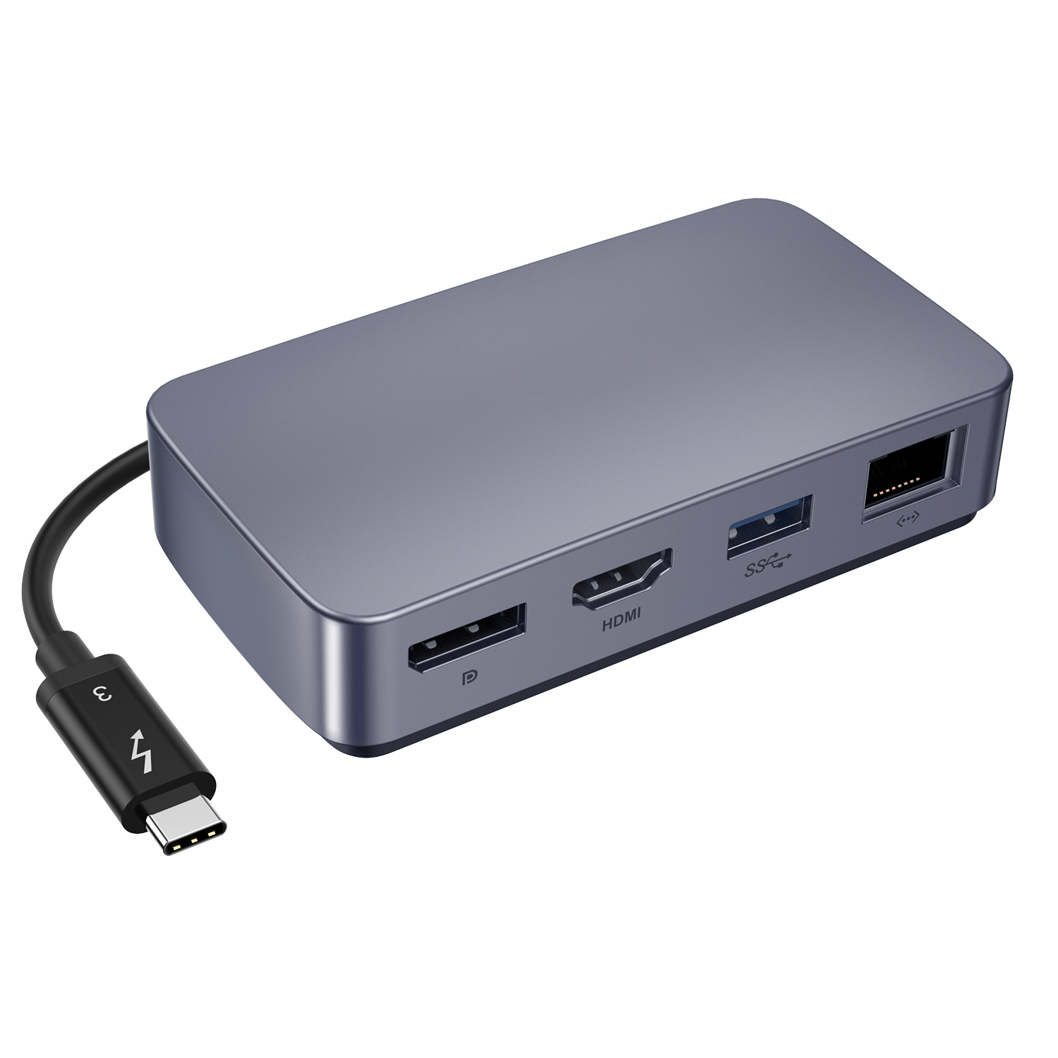 Adaptor HUB HDMI USB C 4K 60Hz - Laptop Accessories Hub ulasan dan harga